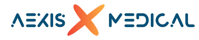 Aexis Medical logo on a white background.