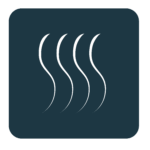 Thermal or heat treatment process icon